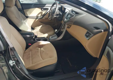 2012 Hyundai Elantra Gls (Ulsan Plant) из США, поврежденный, VIN KMHDH4AE9CU442960